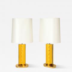 Roberto Giulio Rida Tegoline Ambra Table Lamps by Roberto Giulio Rida - 4601176