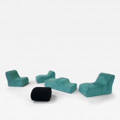 Roberto Matta Set of Mid Century Malitte Lounge Chairs by Roberto Matta for Gavina - 2970920