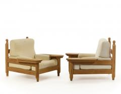 Roberto Menghi Pair of Unique Armchair by R Menghi - 3463979