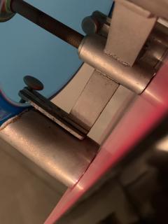 Roberto Menghi Roberto Menghi blue glass table lamp for Venini Italy 1968 - 4405940