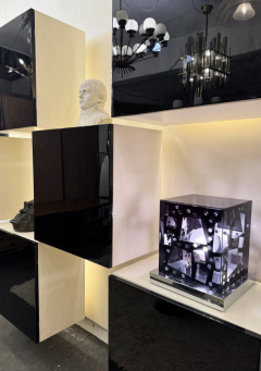 Roberto Monsani Mid Century Lighting Wall Unit by Roberto Monsani for Acerbis 1970s - 3374065
