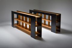 Roberto Pamio Post Modern Sideboard with Shelves by Pamio and Toso 1972 - 1952807