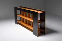 Roberto Pamio Post Modern Sideboard with Shelves by Pamio and Toso 1972 - 1952813