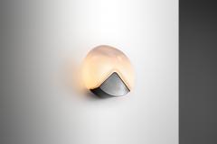 Roberto Pamio Vetri Murano Glass Wall Lamp by Roberto Pamio for Leucos Italy 1970s - 4317855