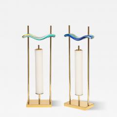 Roberto Rida Maniglie Venini Table Lamps by Roberto Giulio Rida - 4104353