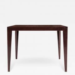 Roberto Sorrondeguy Unique side table rosewood legs - 2424695