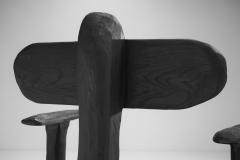 Robin Berrewaerts Ebonized Oak P60 A Armchair by Robin Berrewaerts Belgium 2022 - 2511925