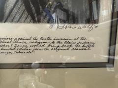 Robin Wolf Lithograph Kicking Bear Dakota Sioux 31 150 - 4383368