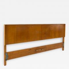 Robsjohn Gibbings Style Mid Century Cherry King Headboard - 2584840