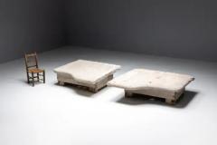 Robust Farm Stone Coffee Tables Italy 19th Century - 3662131