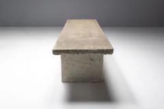 Robust Italian Stone Dining Table Italy 18th Century - 3670308