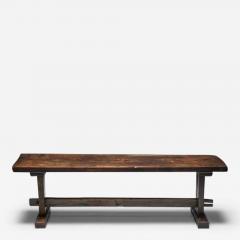 Robust Travail Populaire Farm Table France 19th Century - 3800671