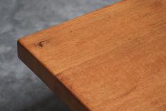 Robust Wabi Sabi Coffee Table in Solid Wood 1960s - 4468838