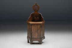 Robust Wooden Childrens Chair 19 20th Century - 2696262