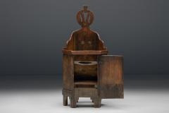 Robust Wooden Childrens Chair 19 20th Century - 2696269