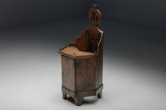 Robust Wooden Childrens Chair 19 20th Century - 2696272