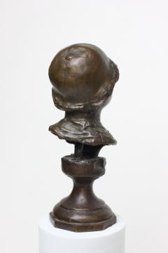 Rocco Milanese Expressionist Miniature Head Bust of Young Man by Rocco Milanese 1900 Italy - 3220508