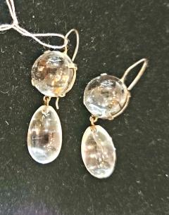 Rock Crystal Drop Earrings - 4365903