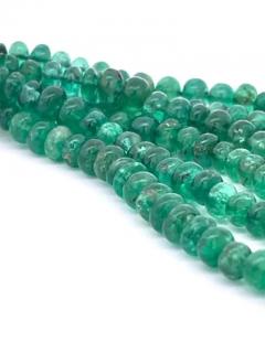 Rock Crystal Emerald Diamond Tassel - 3462021