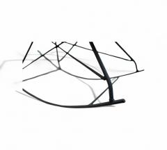 Rocking Chair in Metal Wicker Carlo Hauner 1950s Lot 511 - 4336138