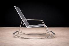 Rocking Chair in Metal and Acrylic Unknown 1970s - 4548677