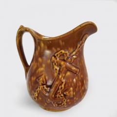 Rockingham pitcher with an anchor - 3701070