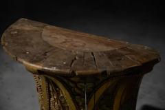 Rococo Giltwood Demilune Console Italy 18th Century - 4135071