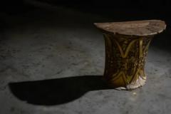 Rococo Giltwood Demilune Console Italy 18th Century - 4135081