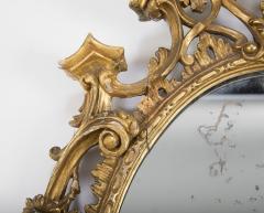 Rococo Giltwood Oval Mirror - 2116857