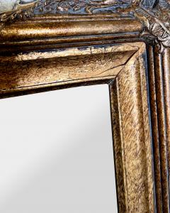 Rococo Style Distressed Gold Beveled Console or Wall Mirror by Bombay Furniture - 3842666