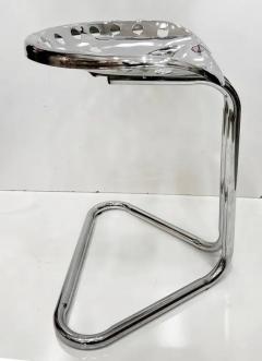 Rodney Kinsman Rodney Kinsman Chrome Tractor Seat Counter Height Stools Industrial Pair - 3981593