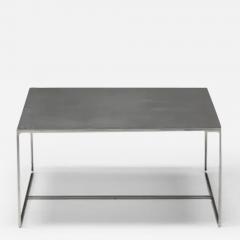 Rodolfo Dordoni Metal Square Coffee Table Duchamp by Rodolfo Dordoni for Minotti Italy 1990s - 3435281