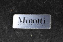 Rodolfo Dordoni Minotti Cesar Table in Black Shiny Lacquer - 4362424