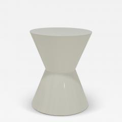 Rodolfo Dordoni Minotti Cesar Table in White Shiny Lacquer - 4362623