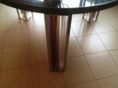 Rodolfo Dordoni Murano Glasss Chrome Dining Table by Rodolfo Dordoni for Venini Spazio - 110672