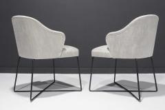 Rodolfo Dordoni Pair of Rodolfo Dordoni for Minotti Leslie Dining or Side Chairs - 2470945