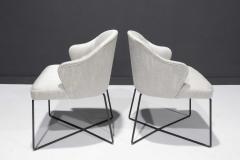 Rodolfo Dordoni Pair of Rodolfo Dordoni for Minotti Leslie Dining or Side Chairs - 2470946