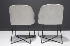 Rodolfo Dordoni Pair of Rodolfo Dordoni for Minotti Leslie Dining or Side Chairs - 2470948