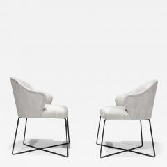 Rodolfo Dordoni Pair of Rodolfo Dordoni for Minotti Leslie Dining or Side Chairs - 2474338