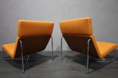 Rodolfo Dordoni Rodolfo Dordoni for Minotti Lounge Chairs in Orange Woven Fabric - 2683441