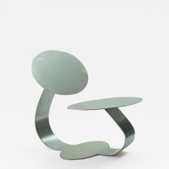 Rodrigo Ohtake Contemporary stainless steel chair by Brazilian designer Ohtake numbered 1 4 - 1228387