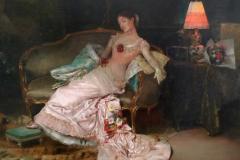 Rogelio de Egusquiza A Reverie During The Ball - 4388606