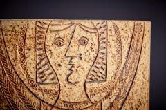 Roger Capron 1 of 2 Ceramic Vases by Roger Capron Jean Derva France 1970s - 3591948