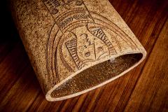 Roger Capron 1 of 2 Ceramic Vases by Roger Capron Jean Derva France 1970s - 3591951