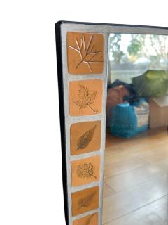 Roger Capron 1970s Ceramic wall mirror by Roger Capron - 4363156