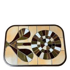 Roger Capron 1970s Roger Capron high gloss glazed ceramic Floren coffee table - 4625079