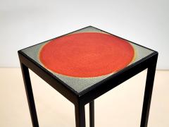 Roger Capron Baby Side Table with Orange Dot Roger Capron Tile - 3029426