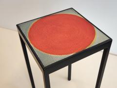 Roger Capron Baby Side Table with Orange Dot Roger Capron Tile - 3029429