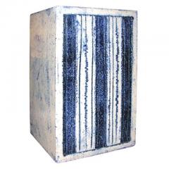 Roger Capron Blue Glazed Ceramic Vase by Roger Capron - 878434