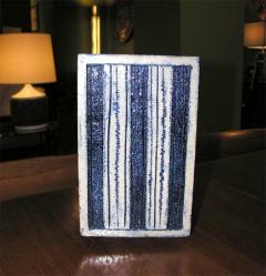 Roger Capron Blue Glazed Ceramic Vase by Roger Capron - 878436